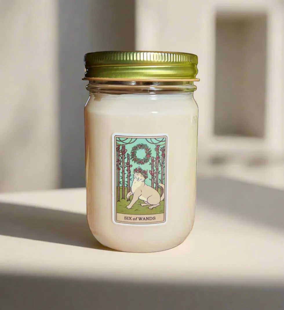 Japanese Cherry Blossom Scent 12 oz Tarot Candle