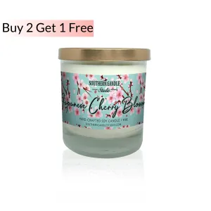 Japanese Cherry Blossom Soy Wax Candle 11 oz.