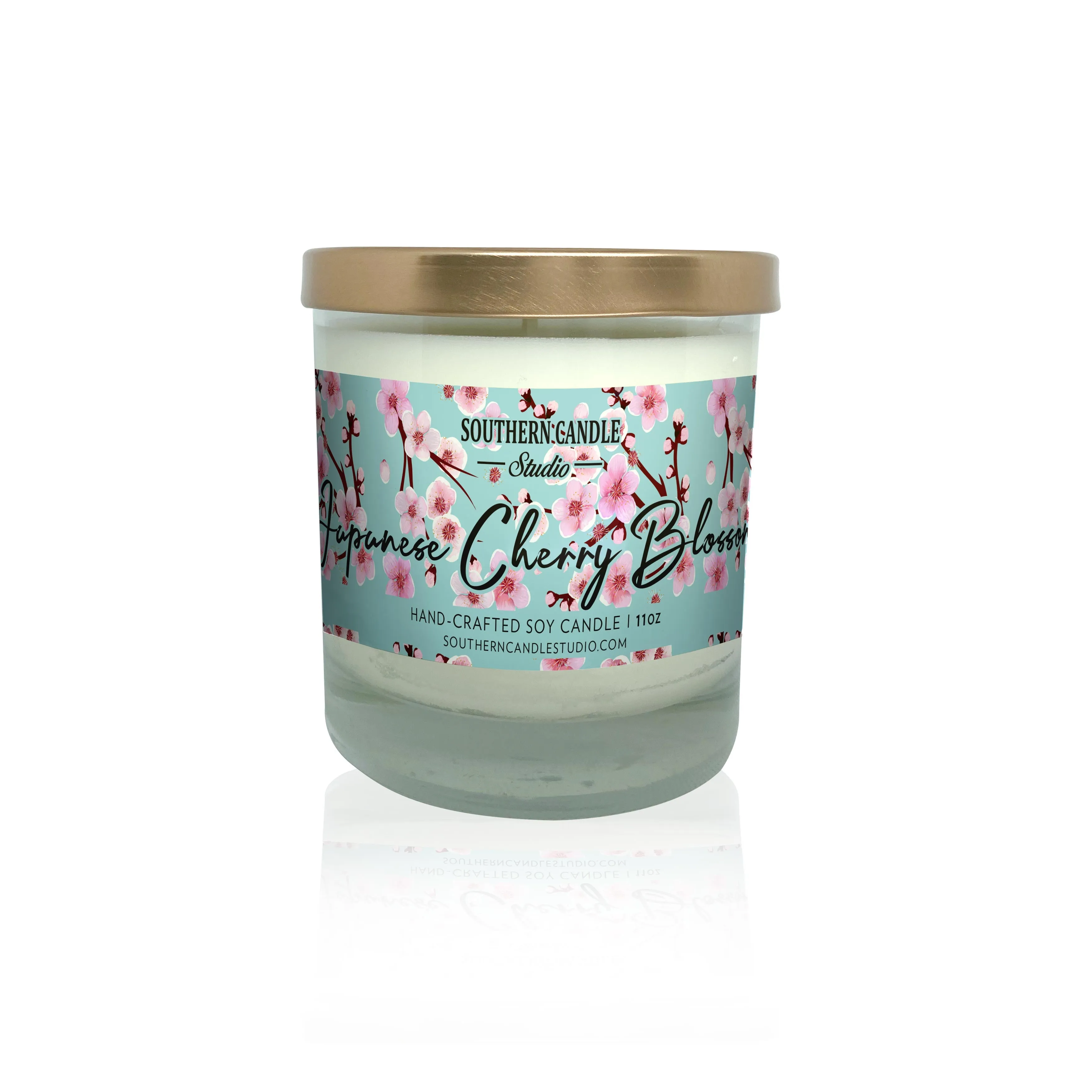 Japanese Cherry Blossom Soy Wax Candle 11 oz.