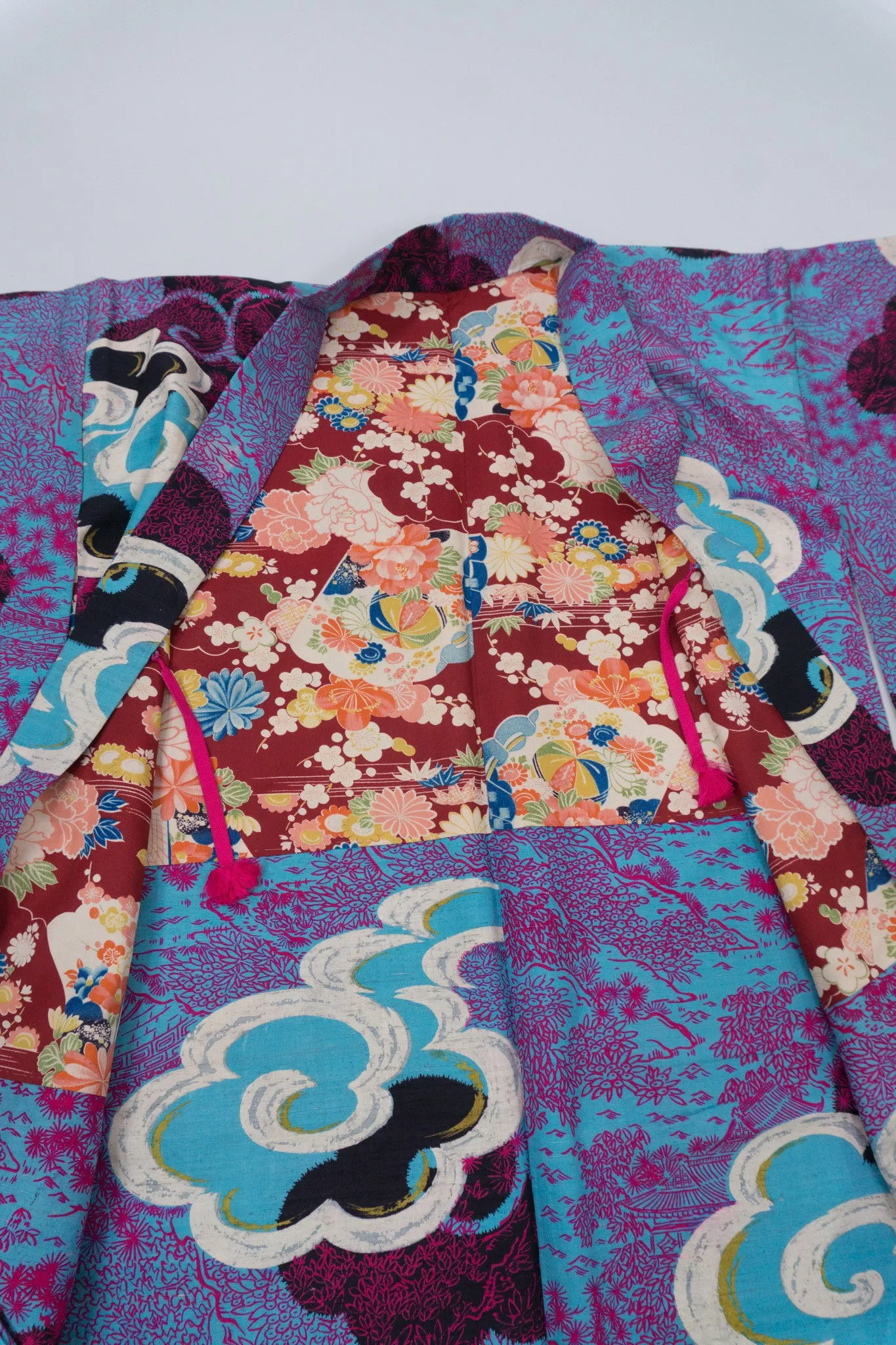 Japanese Cloud Village Kimono