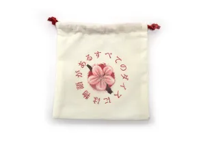 Japanese Dice Bag - Cherry Blossom Petals