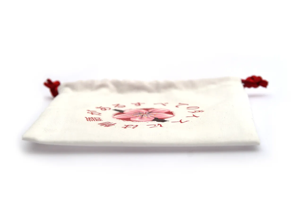 Japanese Dice Bag - Cherry Blossom Petals