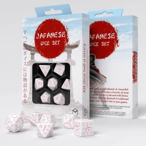 Japanese Dice Set - Cherry Blossom Petals