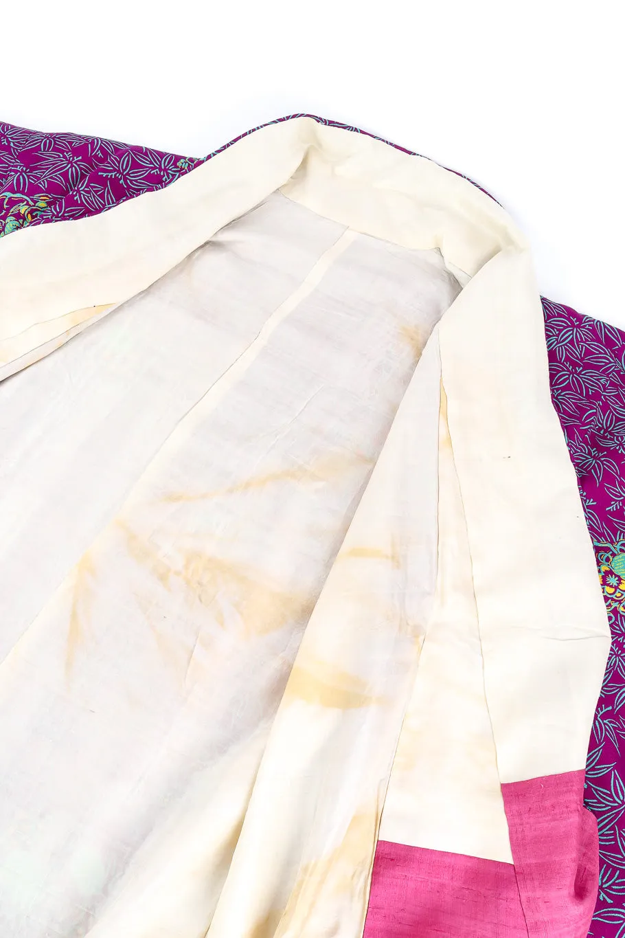 Japanese Floral Leaf Kimono