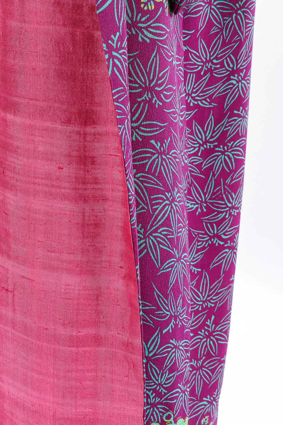 Japanese Floral Leaf Kimono