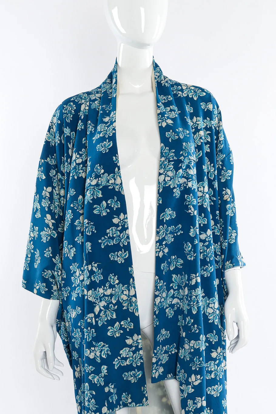 Japanese Flower Clusters Kimono