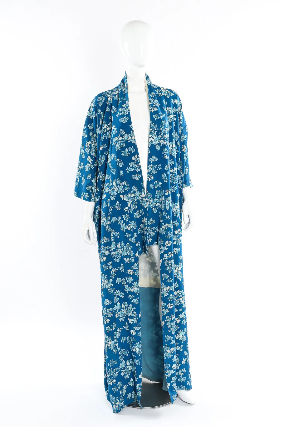 Japanese Flower Clusters Kimono