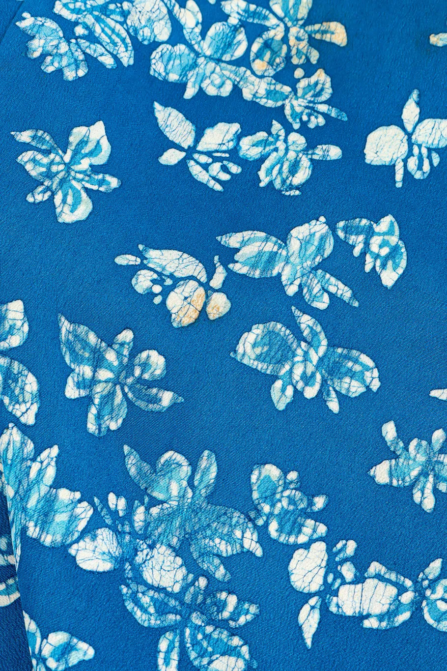 Japanese Flower Clusters Kimono
