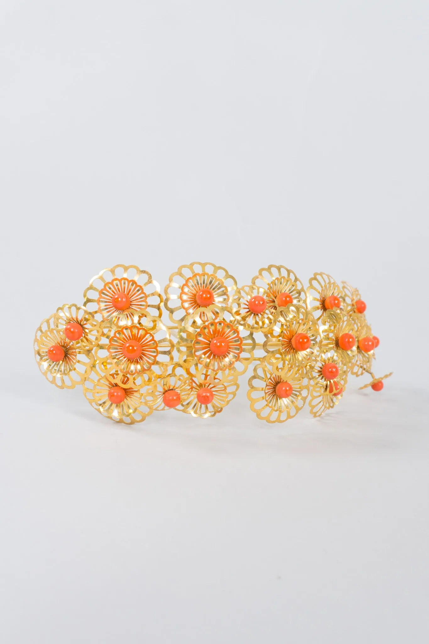 Japanese Flower Crown Headpiece & Hairpin Set