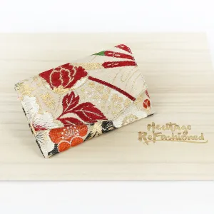 Japanese Kimono Card Holder | Upcycled from vintage textiles