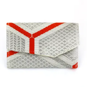 Japanese Kimono Obi Business Card Holder | Upcycled from vintage Obi textiles