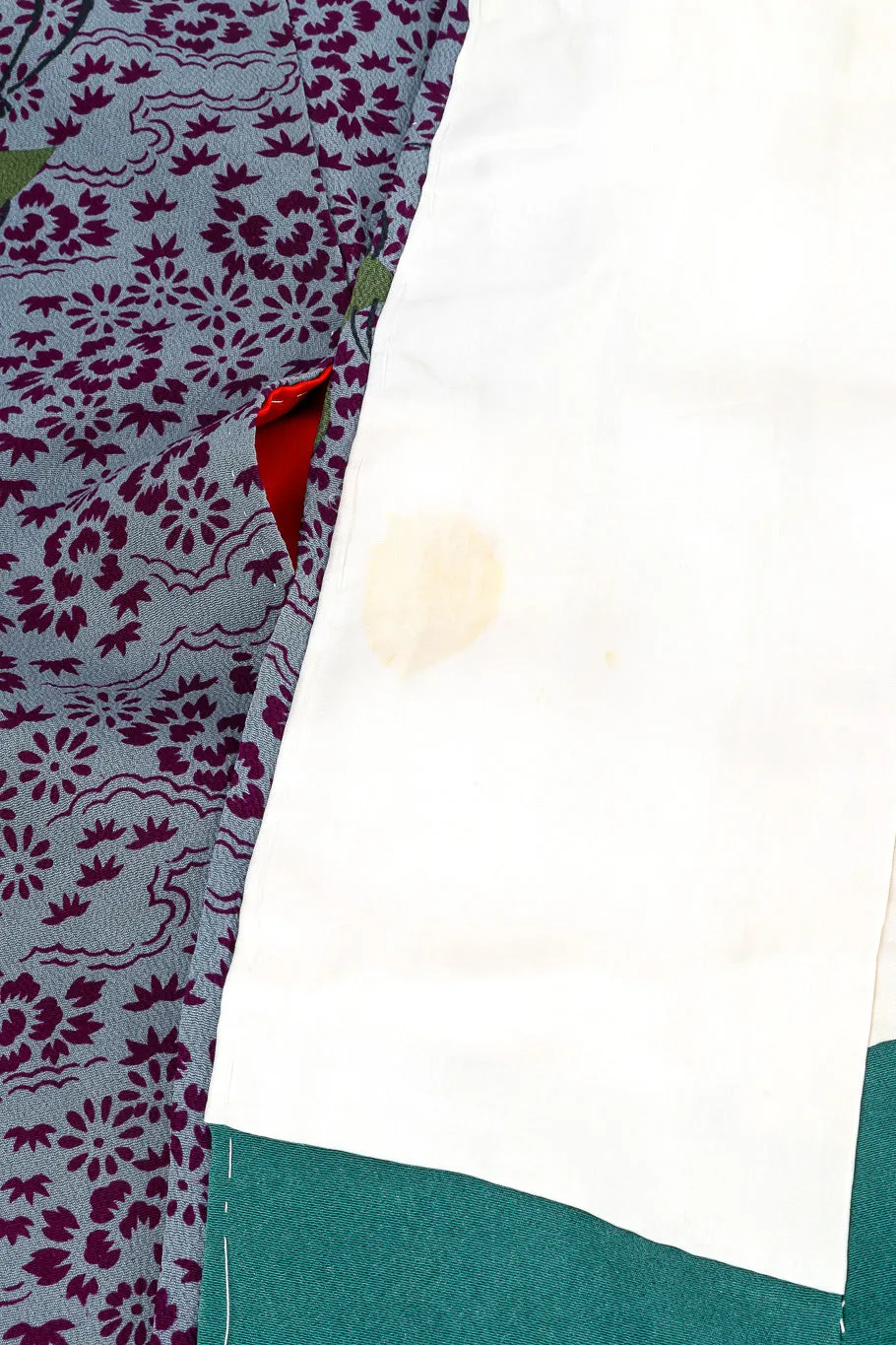 Japanese Leaf & Floral Kimono