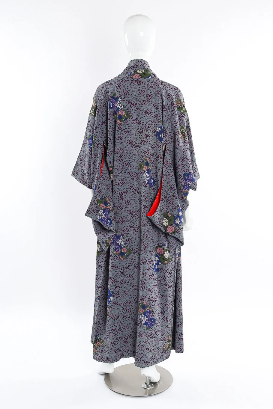 Japanese Leaf & Floral Kimono