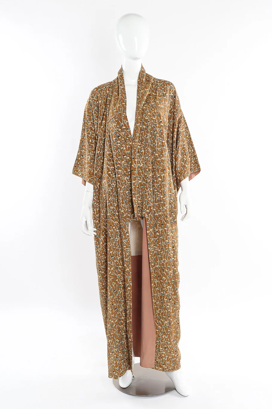 Japanese Mushroom Forest Kimono