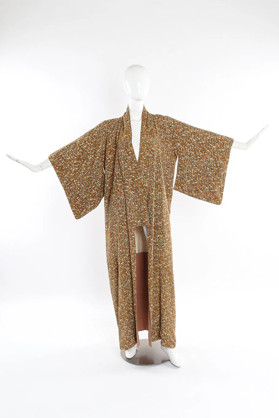 Japanese Mushroom Forest Kimono