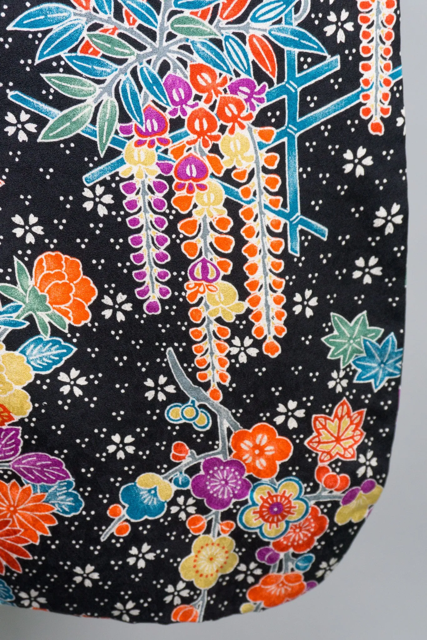 Japanese Rainbow Floral Kimono