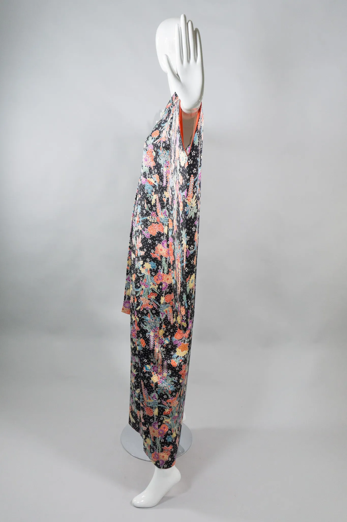 Japanese Rainbow Floral Kimono