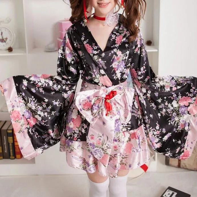 Japanese Sakura Kimono Dress SD01632