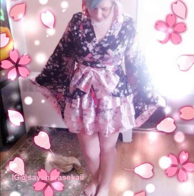 Japanese Sakura Kimono Dress SD01632