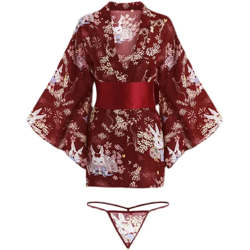 Japanese Sakura Kimono Set Yv30609