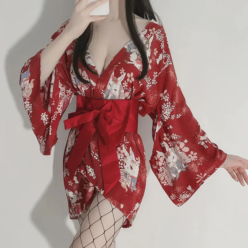 Japanese Sakura Kimono Set Yv30609
