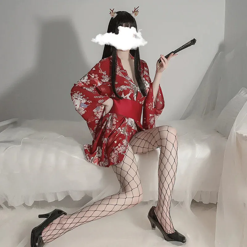 Japanese Sakura Kimono Set Yv30609