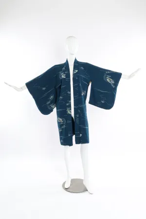 Japanese Stormy Seas Fan Kimono