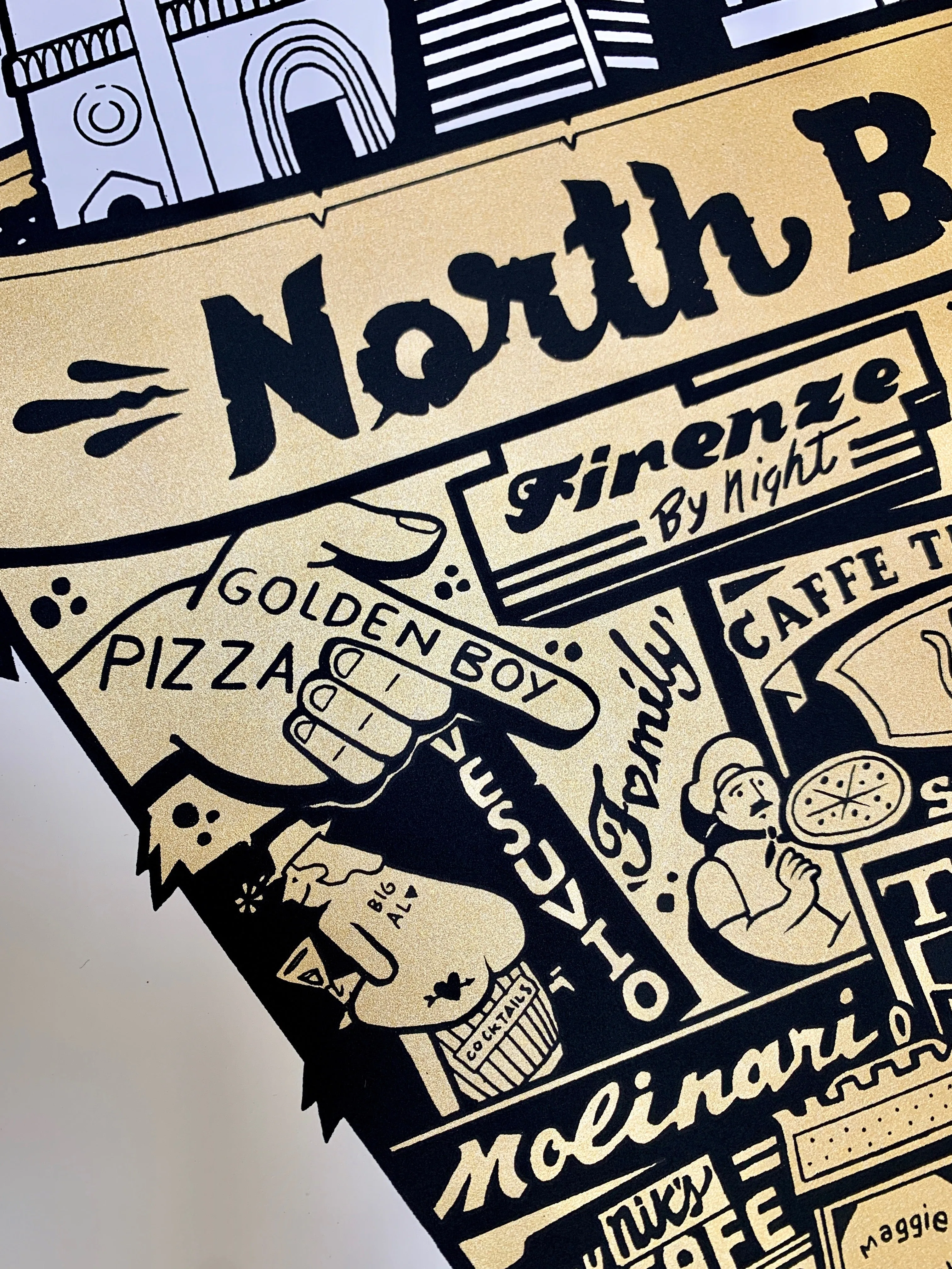 Jeremy Fish - "North Beach" Print