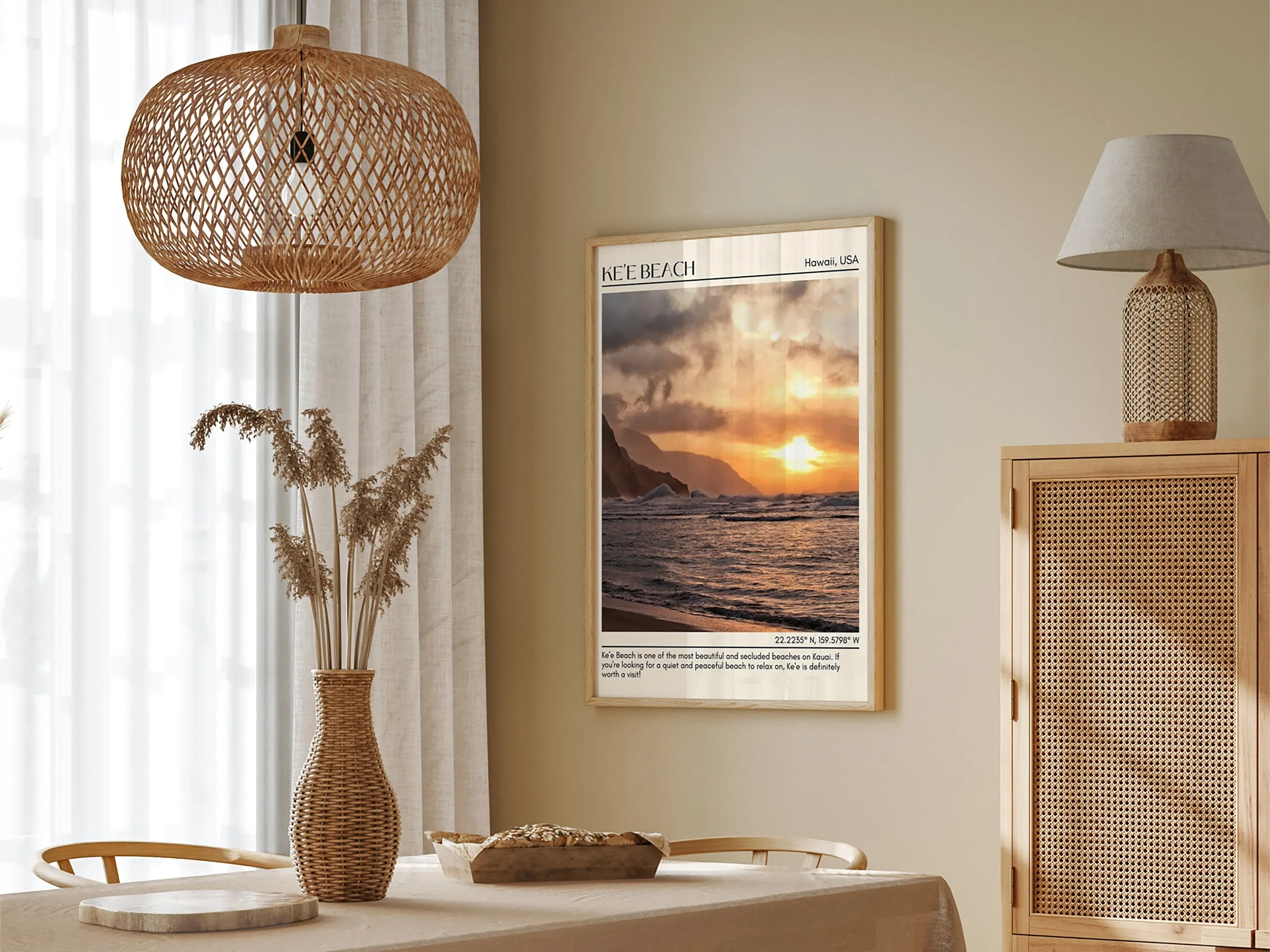 Ka'e Beach Wall Canvas, USA
