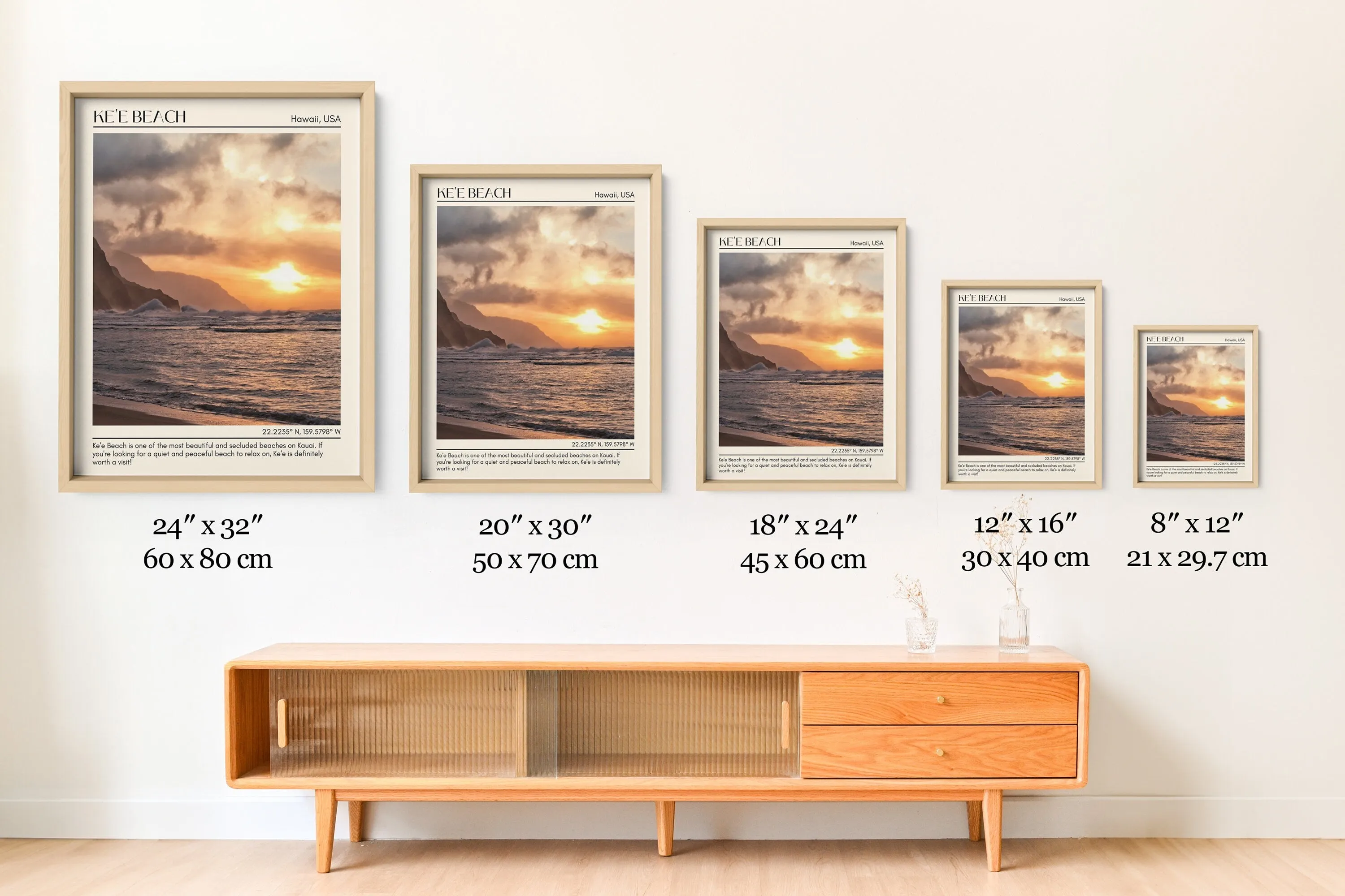 Ka'e Beach Wall Canvas, USA