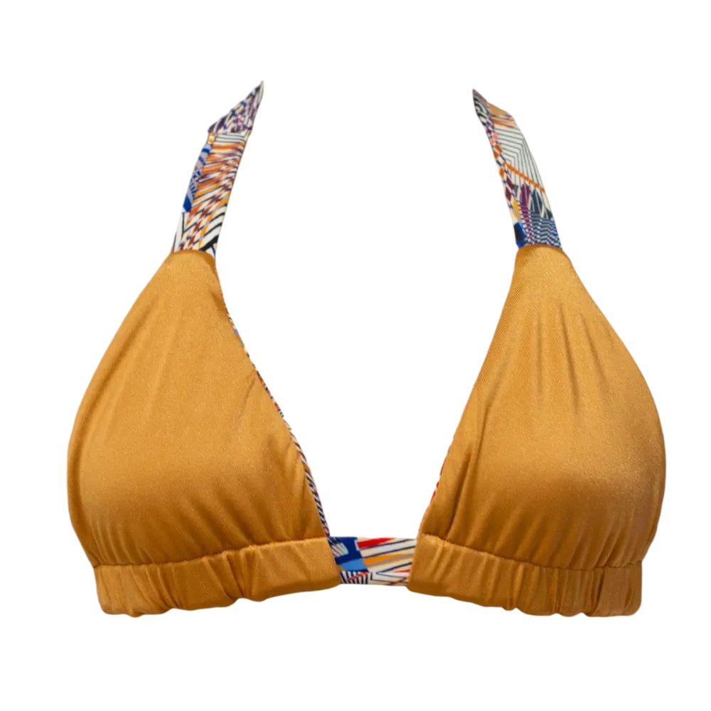 Kaleidoscope/Bronze Thalia Top