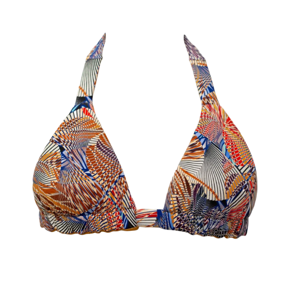 Kaleidoscope/Bronze Thalia Top