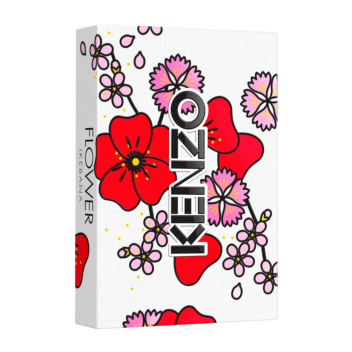 Kenzo Flower Ikebana By Kenzo For Women Set EDP 75ml   EDP 10ml Reusable Travel Spray   Body Milk 75ml