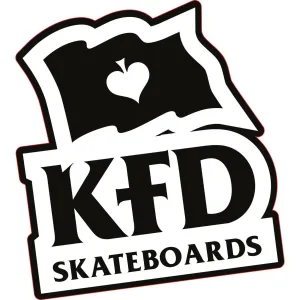 KFD Logo Sticker - Sort