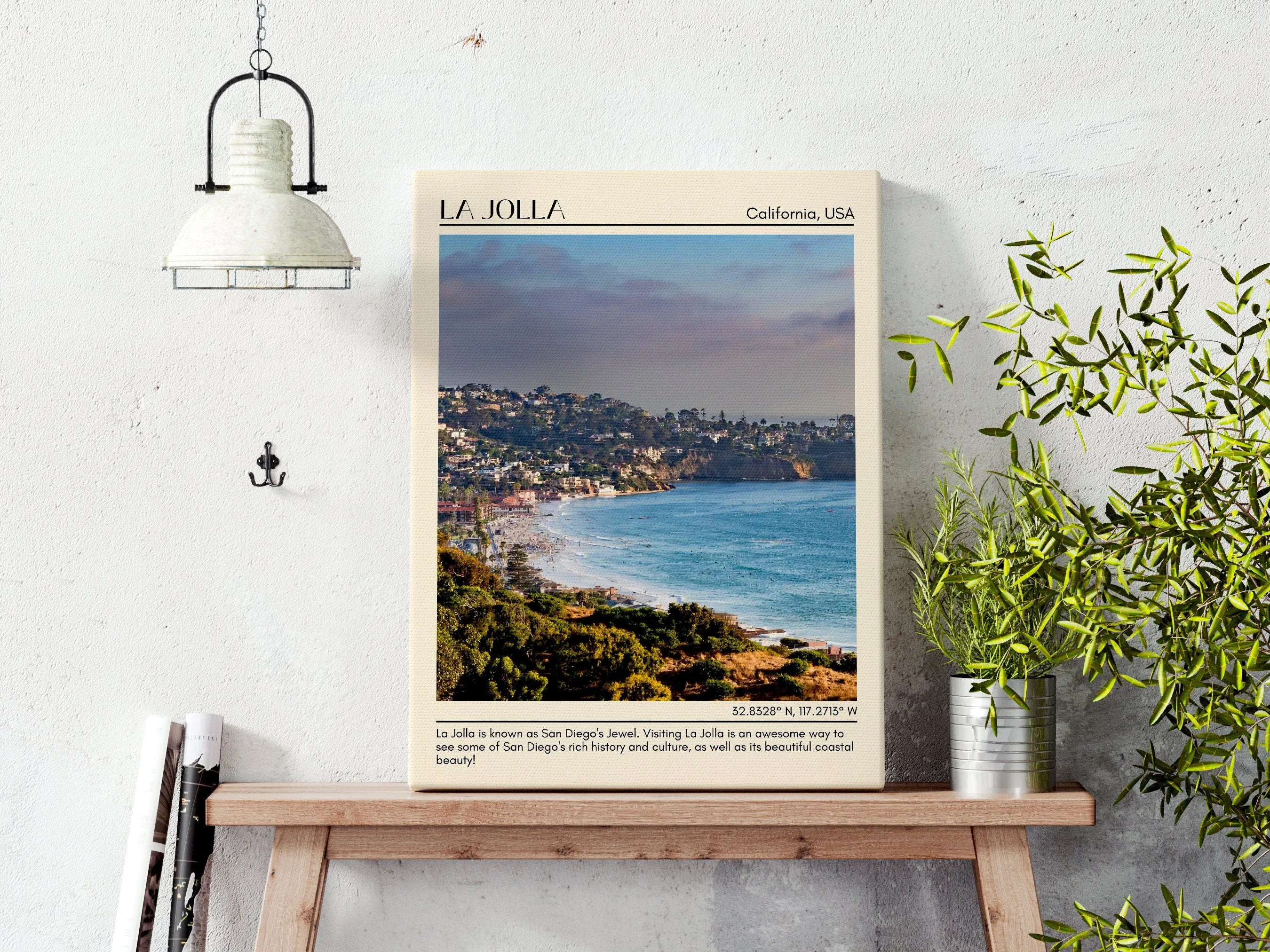 La Jolla Wall Art Canva, California, USA