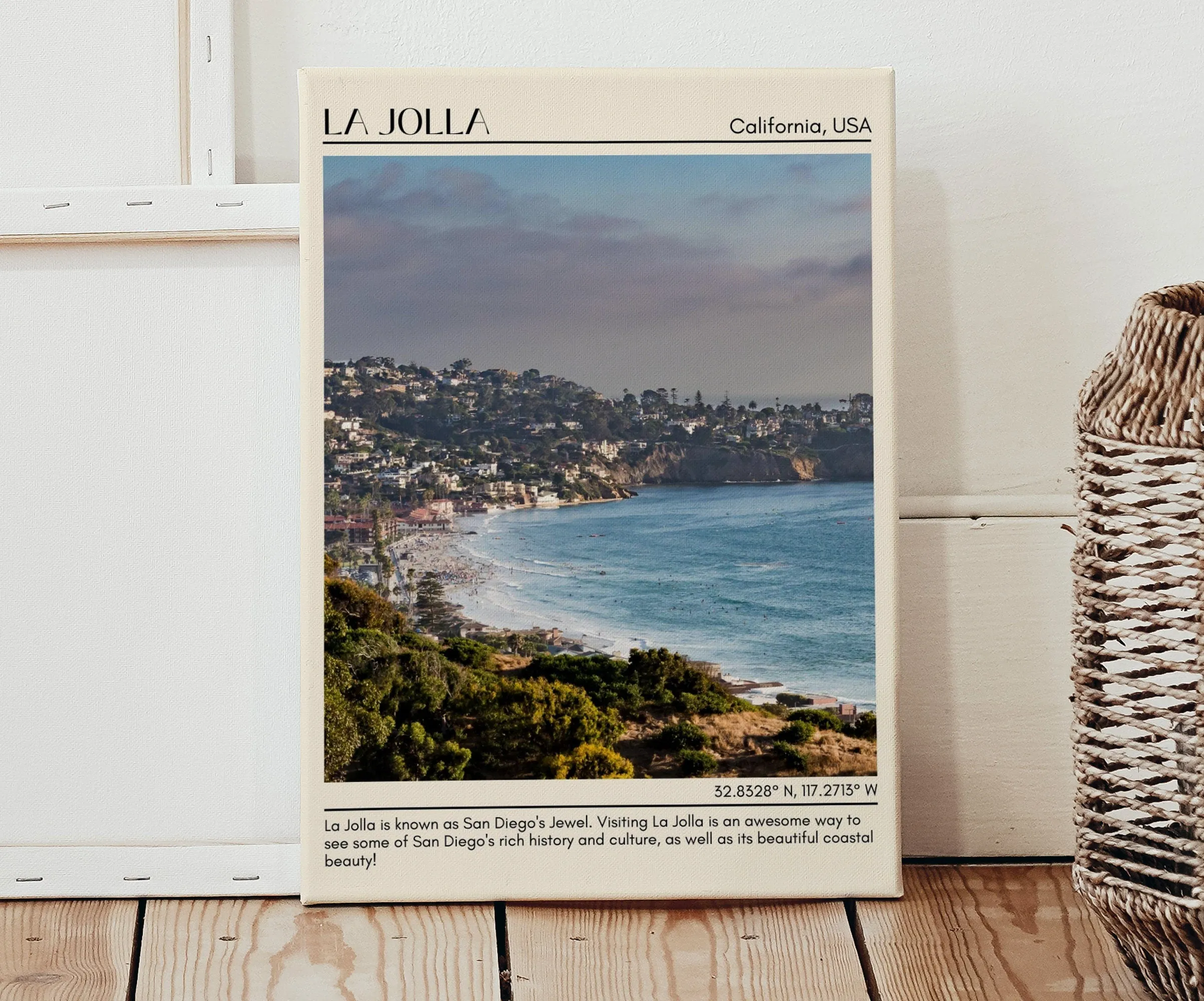 La Jolla Wall Art Canva, California, USA