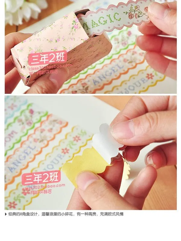 lace pattern decorative tapes