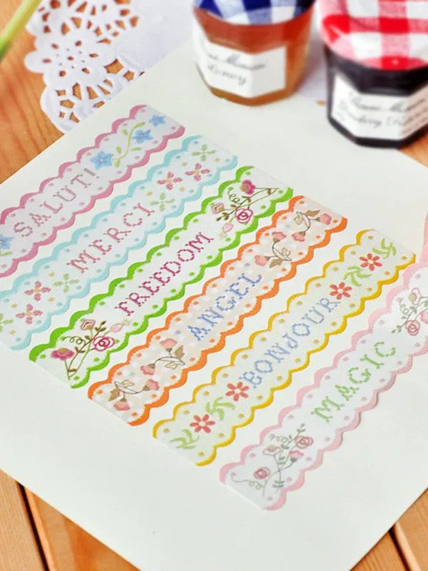 lace pattern decorative tapes