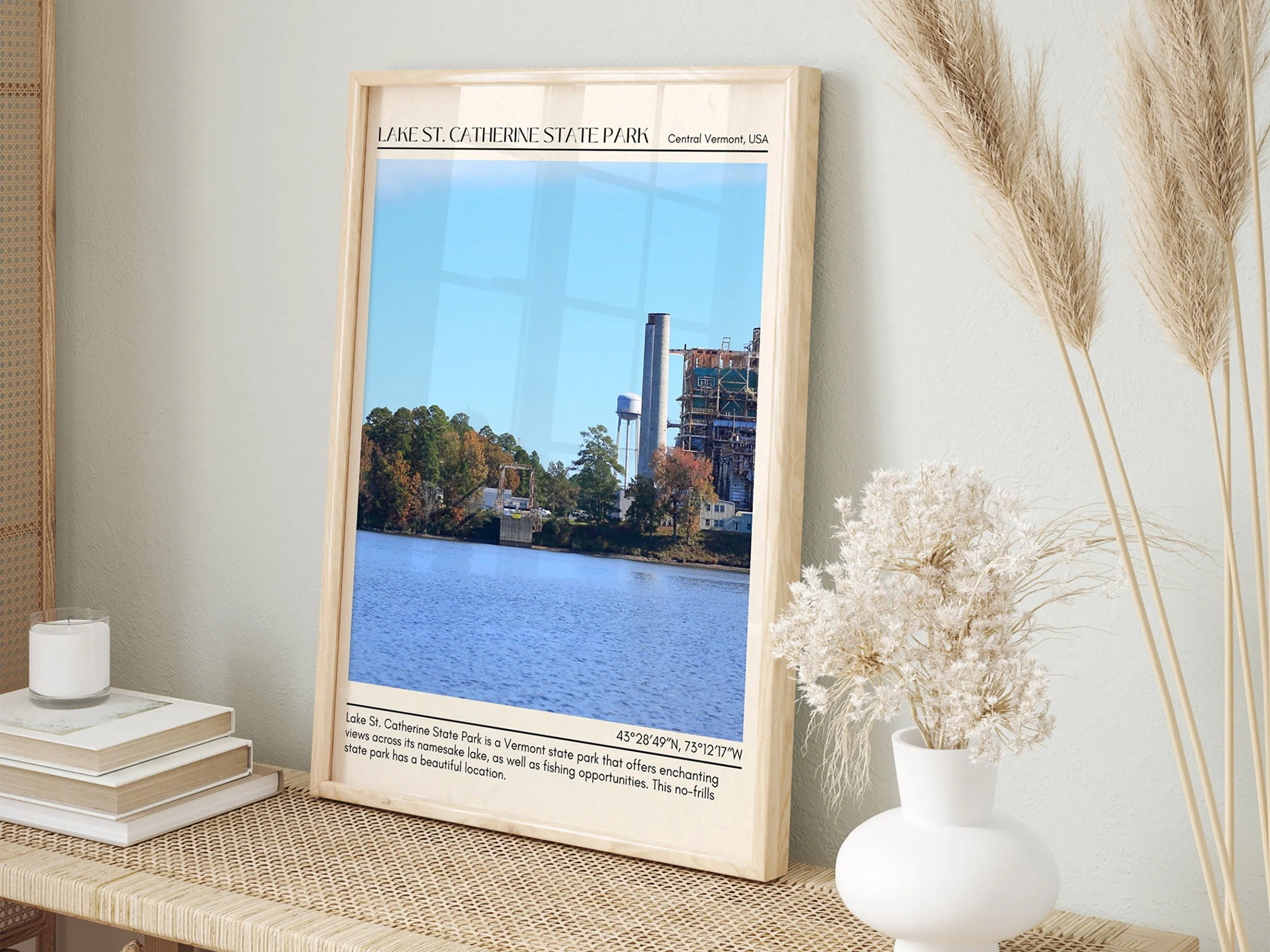 Lake St. Catherine State Park Wall Canvas, USA