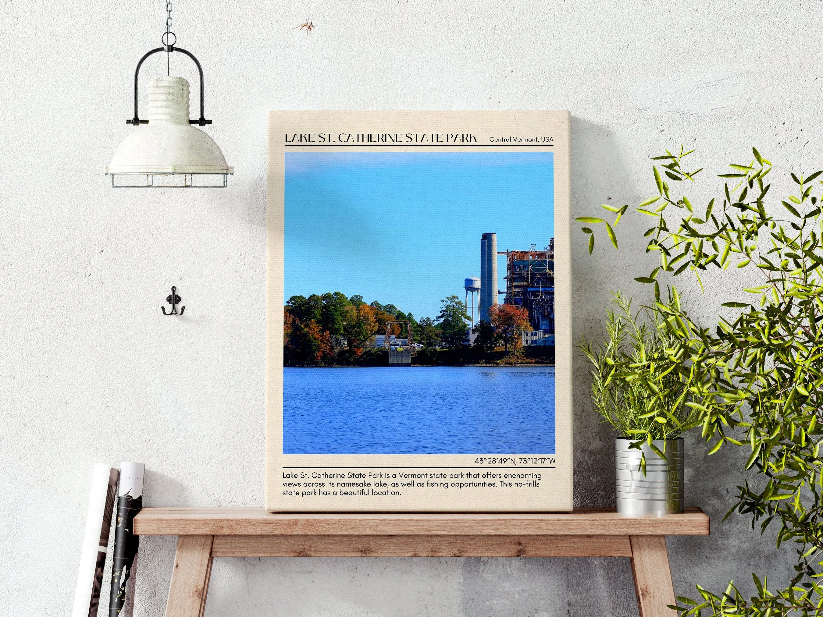Lake St. Catherine State Park Wall Canvas, USA