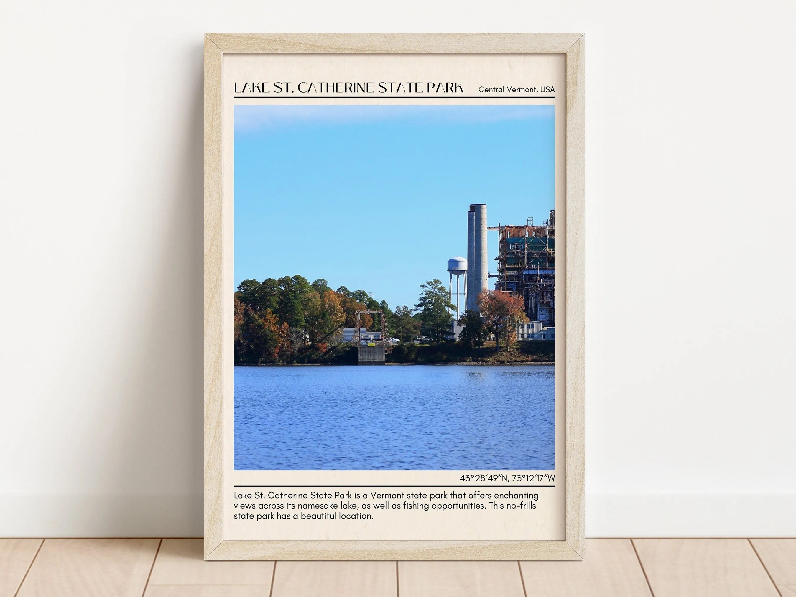 Lake St. Catherine State Park Wall Canvas, USA