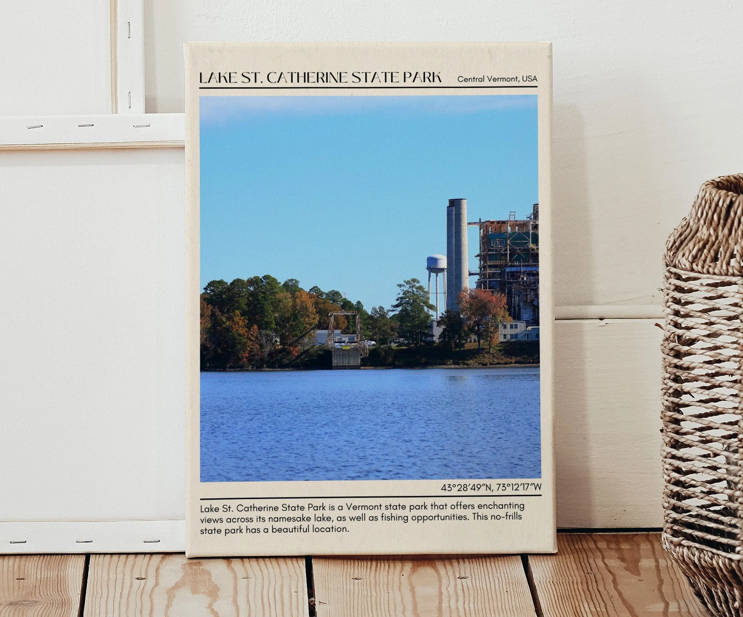 Lake St. Catherine State Park Wall Canvas, USA