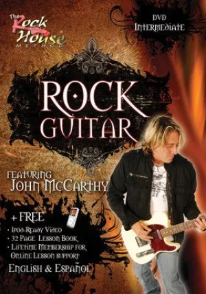 LEARN ROCK GUITAR INTERMEDIATE DVD