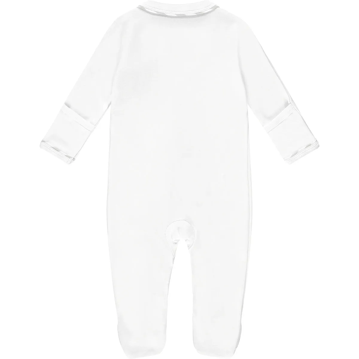Lily Stripe Romper White & Grey