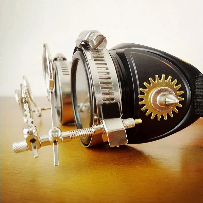 Machine Gun Steampunk Goggles