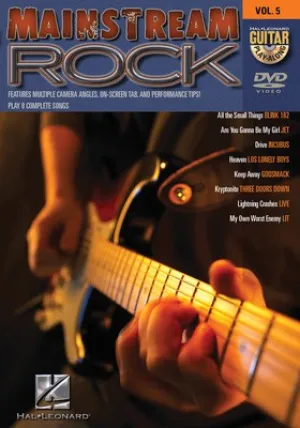 MAINSTREAM ROCK GUITAR PLAY ALONG DVD VOL 5 (O/P)