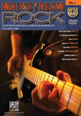 MAINSTREAM ROCK GUITAR PLAY ALONG DVD VOL 5 (O/P)
