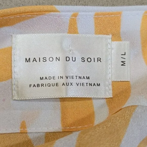 Maison Du Soir Magnolia Luxe Robe/Beach Cover-up