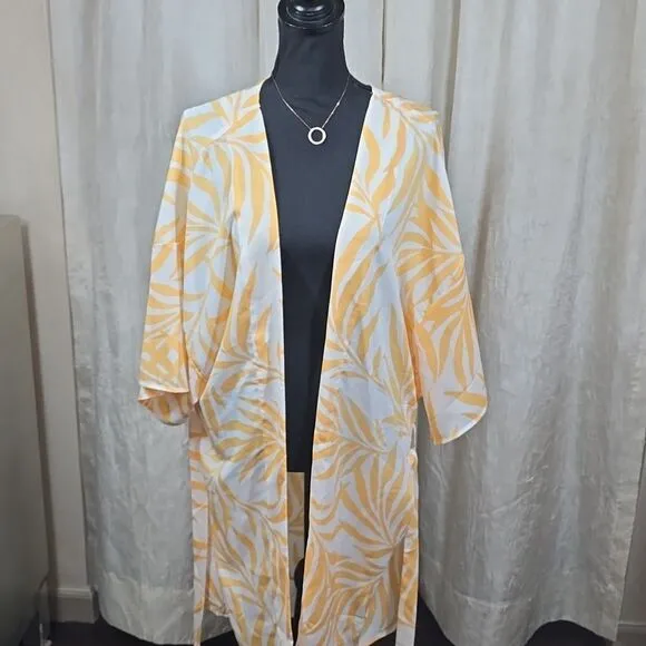 Maison Du Soir Magnolia Luxe Robe/Beach Cover-up