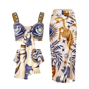 Marigold two piece swimsuit